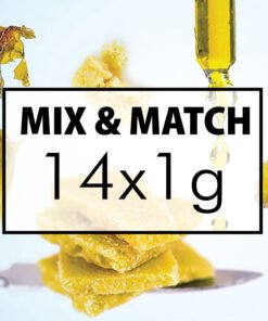 Mix N Match – Budder / Live Resin / Shatter / Crumble / Wax / Caviar: 14G (4x 3.5G)